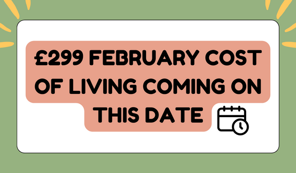 £299 March Cost of Living