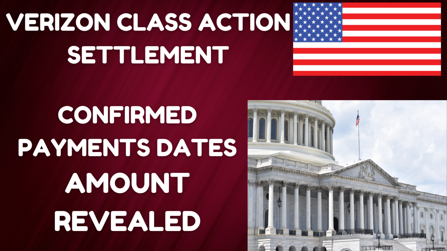 Verizon Lawsuit Settlement Confirmed Class Action Payment Dates and